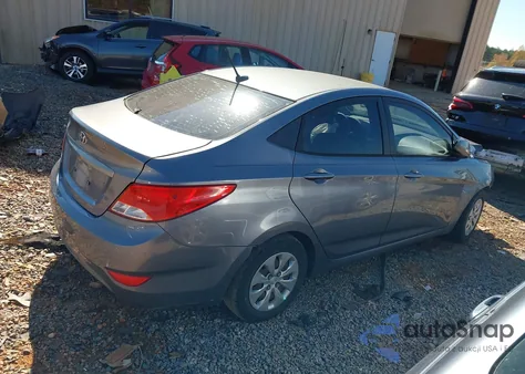 2015 Hyundai Accent Gls z USA, uszkodzony, nr VIN KMHCT4AE7FU916659